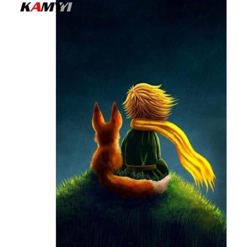 KAMY YI Full Square/Round Drill 5D DIY Diamond Painting "little Prince" Embroidery Cross Stitch Mosaic Home Decor Gift HYY