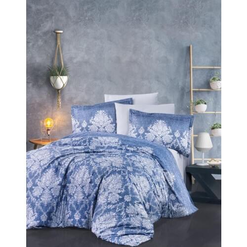 Clasy Satin Double Bed Duvet cover set Veroka v1