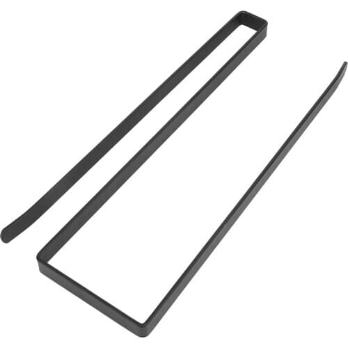 Kitchen Cabinet Steel Roll Paper Holder Paper Towel Rack Hanger Storage Of Fresh-Keeping Bag Kitchen Free Punch Paper Towel Rack