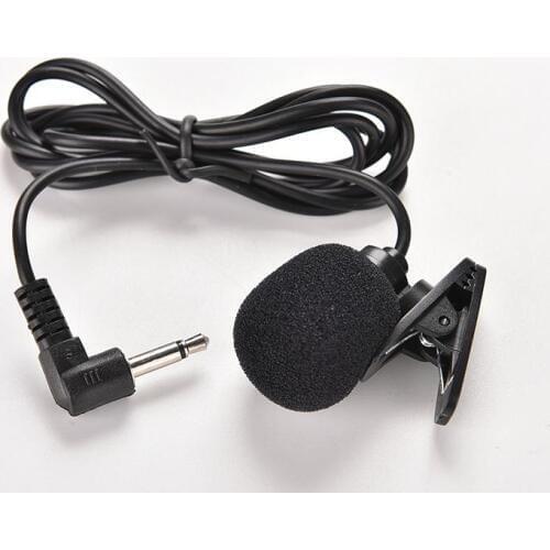 Mini 3.5mm Active Clip Microphone with Mini USB External Mic Audio Adaptor Cable for Go Pro Hero 3 3+ 4 Sports Camera PC Laptop