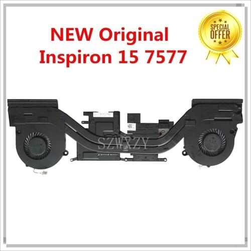 NEW Laptop CPU GPU Cooling Heatsink FAN For DELL Inspiron 15 7577 02JJCP 2JJCP 04MR2Y 4MR2Y AT21K002FF0 100% Tested Fast Ship