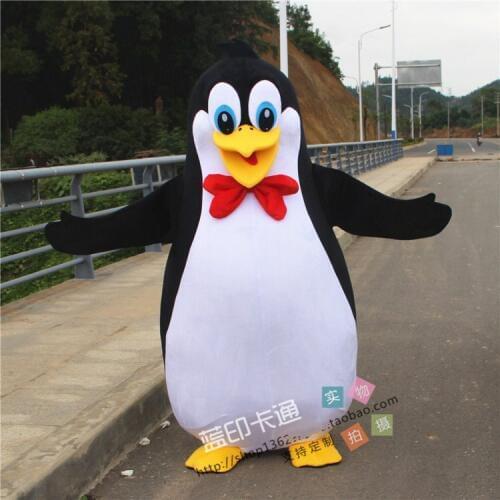 Parade Penguin Mascot Costume Cosplay Party Game Outfits Clothing Advertising Carnival Halloween Christmas Easter Adults Mascot