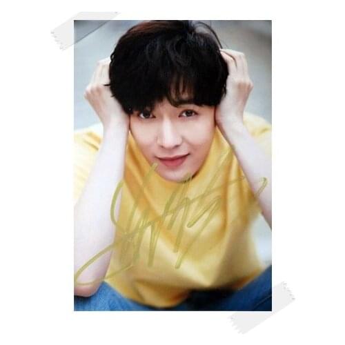 Signed EXO LAY autographed photo SOLO 2 SHEEP K-POP 6 inches free shipping 102017A