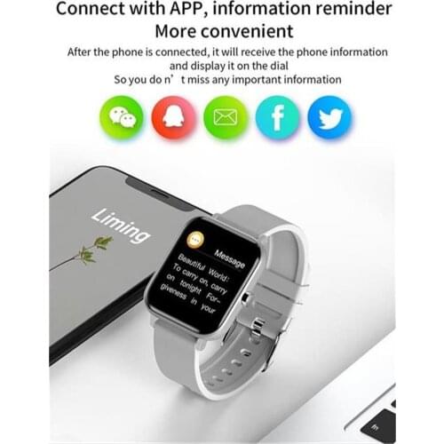 H10 Smart Armband Smart Watch Bluetooth Anruf Herzfrequenz Blutdruck Farbbildschirm Sport Smart Watch