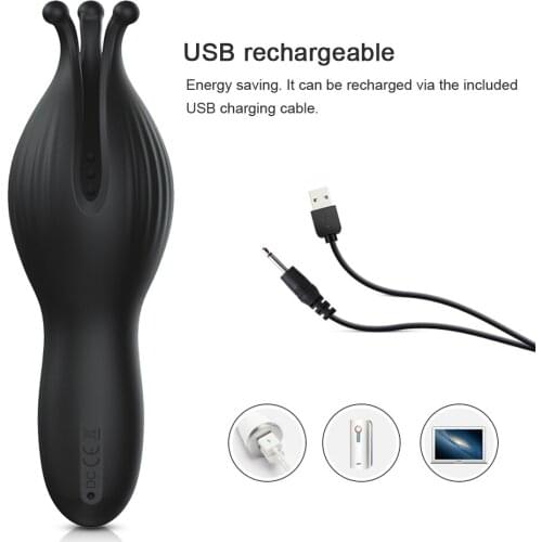 Penis Vibrator Male Masturbator Penis Delay Ejaculation Trainer Glans Stimulate Massager Adult Product Sex Toy for Men