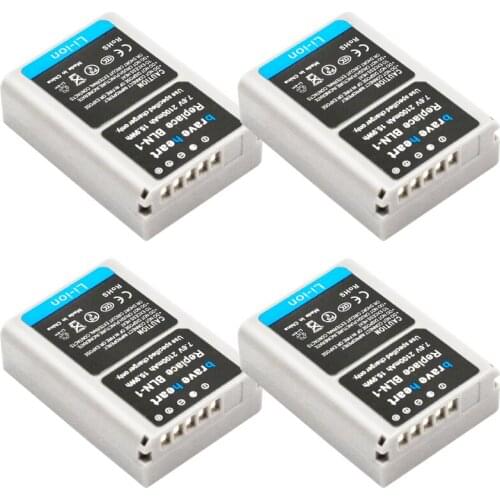 High quality 2100mAh BLN-1 BLN 1 PSBLN1 PS-BLN1 PS BLN-1 spare battery + LCD USB single channel charger for Olympus E-M5 OM-D E