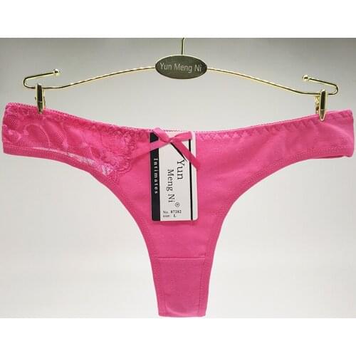 Womens thong cotton womens underwear