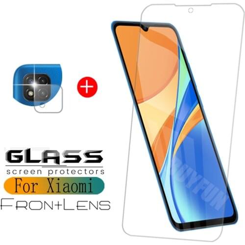 1-2PCS tempered glass for Xiaomi redmi 9c camera protector glass on For Xiaomi redmi 9 c phone screen film cover Safety Glass