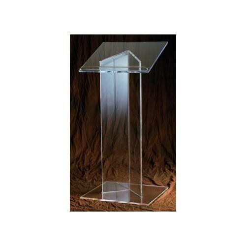 2016 custom acrylic modern design hot selling acrylic podium lectern