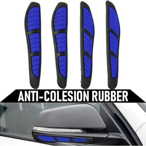 4pcs Car Side Door Bumper Strip Edge Guards Protector Scratch Guard for Car Side Door Protector Anti-collision Trim Sticker CSV