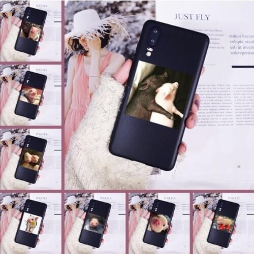 Case For Huawei P20 Lite Pro P9 P10 Plus P Smart Cute Pig Soft Silicone Back Cover For Huawei P8 P9 Lite Mini 2017 Phone Case