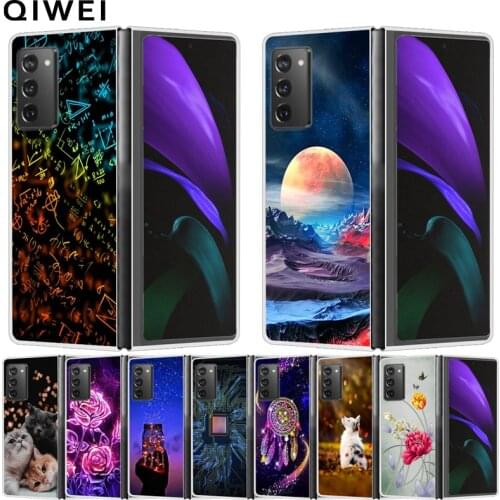 For Samsung Galaxy Z Fold 2 5G Case Painted Hard Phone Cover For Galaxy Z Fold2 5G 2021 Cases Shells Fundas ZFold2 Capas COOL