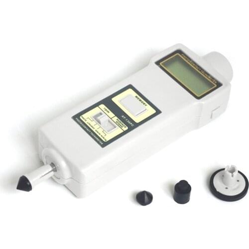AT-136PC Digita display Multifunctional Digital Photo Tachometer with High Resolution Wind Speed Measuring