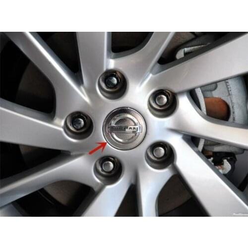 For Nissan QASHQAI X-Trail ALTIMA Tiida High-quality ABS Chrome car wheel cover decorative protection car accessories