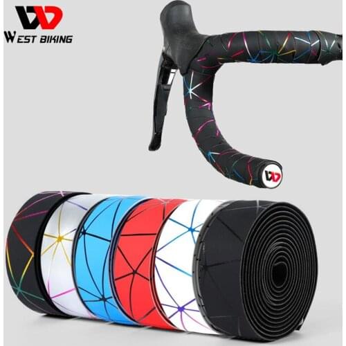 PU Bike Handlebar Tape Wear-Resistant Anti-Slip Bicycle Steering Wheel Covers Handle Bar Tape Belt Bicycle Accessories