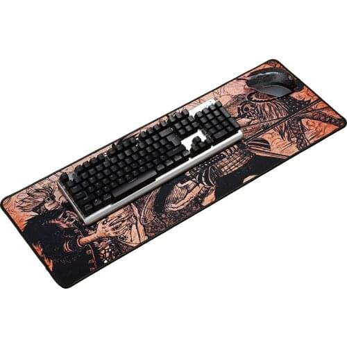 Mouse pad large increase rubber table pad mouse pad non-slip keyboard pad cartoon game desk pad computer accessories