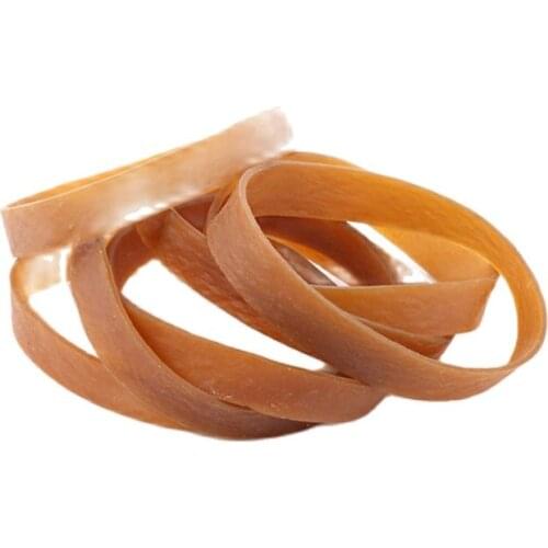 10mm witdh 25p Rubber Band binding Admission Bandaging Yellow Stretch Bracelet Wad Office Document Elastic 100x10mm rubber band