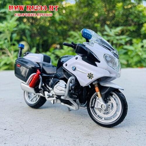 Maisto 1:18 BMW R1200 RT California Police motorcycle series original authorized simulation alloy motorcycle model toy car