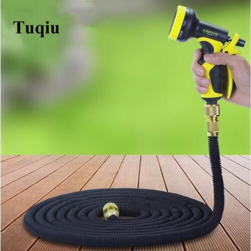 Fashion high quality foldable outdoor water flowers faucet wash car gun set