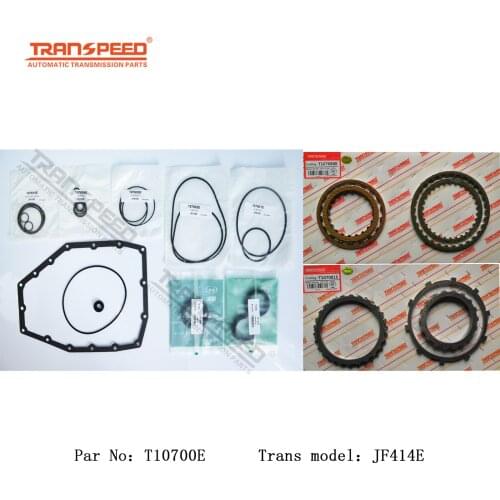 Transpeed JF414E Automatic Transmission Master Rebuild Kit T10700E Overhaul For Car Accessories