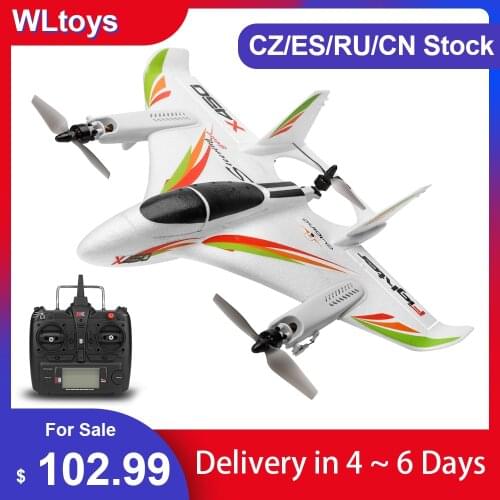 New WLtoys XK X450 RC Airplane RC Glider Fixed Wing Aircraft with 3 Models 2.4G 6CH 3D/6G RC Helicopters Vertical Takeoff RTF