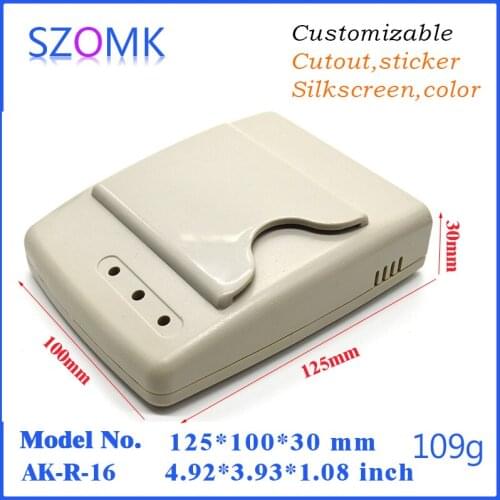 Plastic door access sensor enclosure box (10 pcs) 125*100*30mm electronics plastic instrument project enclosure