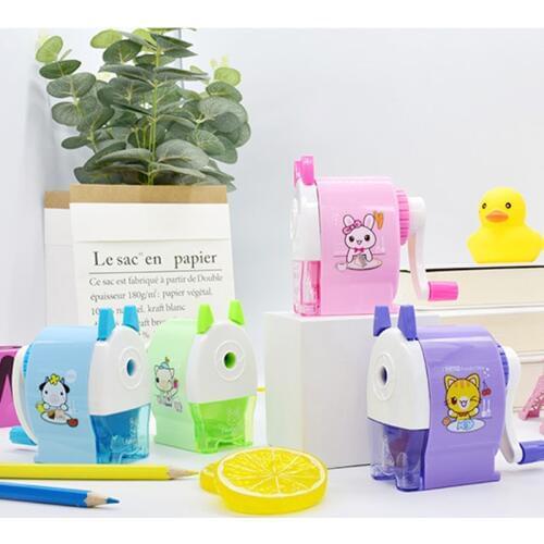 Elf Pencil Sharpener Students Fashionable And Labor-saving Pencil Sharpener 4 colors 1pc