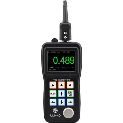UM-4D A Scan Snapshot Ultrasonic Through Paint Coating Thickness Gauge for Metal and Plastic Echo-Echo Mode 100000 Data Logger