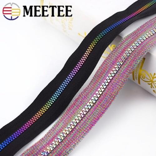 2/4M 5# Resin Coded Coil Zipper for Bag Decoration Zippers Coat Jacket Repair Sewing Zips DIY Garment Tailor Accessory