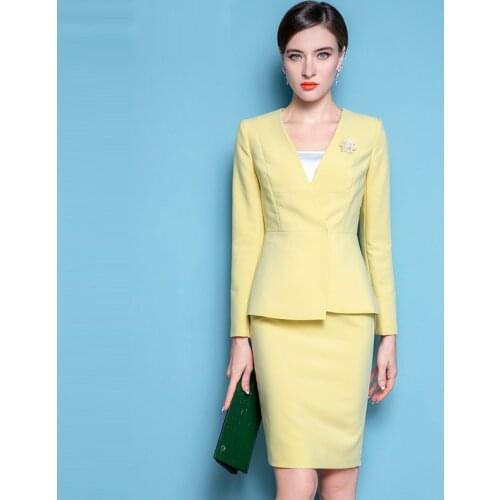 High End Celebrity Temperament Suit Autumn Dress 2021 New WomenS Professional Two Piece Fashion Suit Skirt