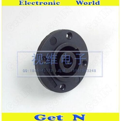 10pcs 8-Pole Round Loud Speaker Socket Jack for Large Professional Stage Sound Boxes 8-Pole Round Ohm Loudspeaker Socket