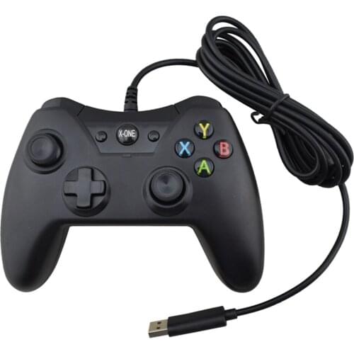 10PCS Black color wired game controller joystick gamepad for xbox one for X-1 game console