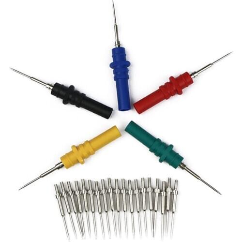 10pcs/Lot Hantek HT307 Needle Back Test Probe Pin Screw Auto Diagnostic Test Handheld Oscilloscope Set Acupuncture Repair Tool
