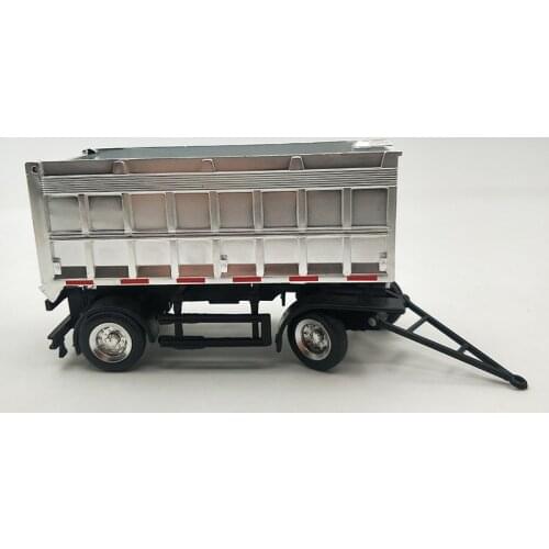 13cm Diecast Trailer Model Accessories 1/43 Vehicle Models Toys Die-cast Truck Modification Parts Car Frame Scene Show Ornaments