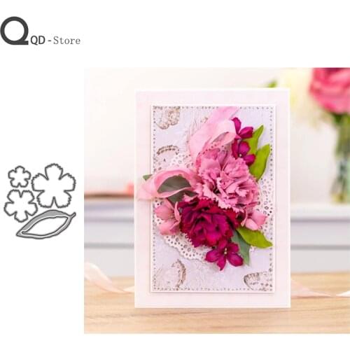 2021 Creative Flowers Cutting Dies Stamps Dies Scrapbooking Mold Cut Handmade Tools DIY Craft Decoration Metal Die Cuts New