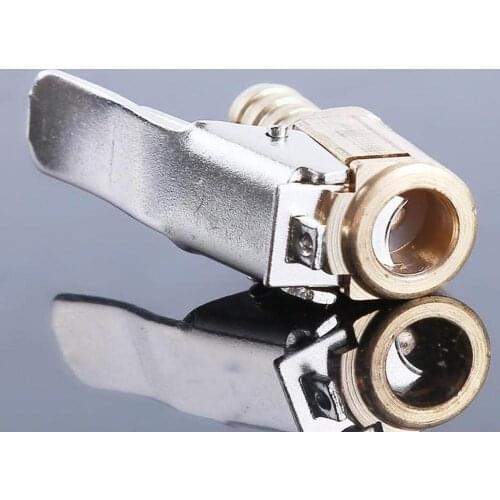 6mm 8mm Brass Chuck Clip Car Tire Inflatable Air Pump Connector Nozzle Valve Parts For Compressor Auto Tire Tyre Inflator M3D8