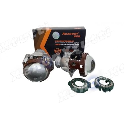 AOZOOM E55-R pair headlamp automatic professional lenticular 3 inch