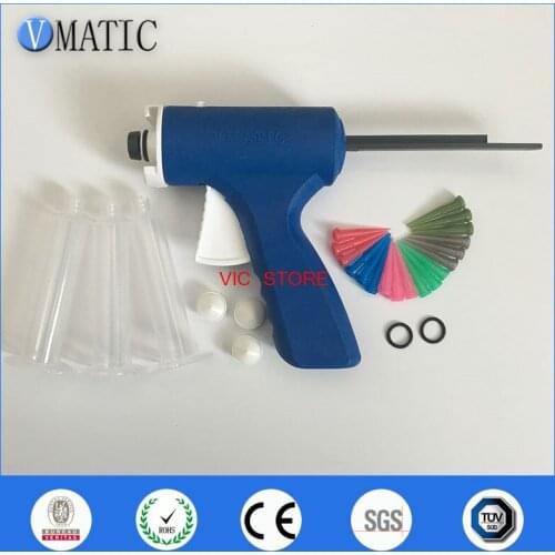 Free Shipping 2018 Quality 10Cc/Ml Manual UV Glue Syringe Dispenser Dispensing Gun