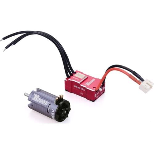Surpass Hobby ROCKET1410 MINIZ Brushless Brushless Motor 3500kv/5500kv/7500kv/9500kv 18A ESC For 1/24 1/22 1/20 Mini Car