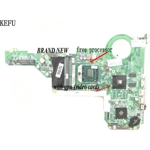 FAST SHIPPING.NEW ITEM ,720692-501 + DA0R75MB6C0 REV : C For HP Pavilion 15-E 17-E Laptop motherboard ,free processor + GPU