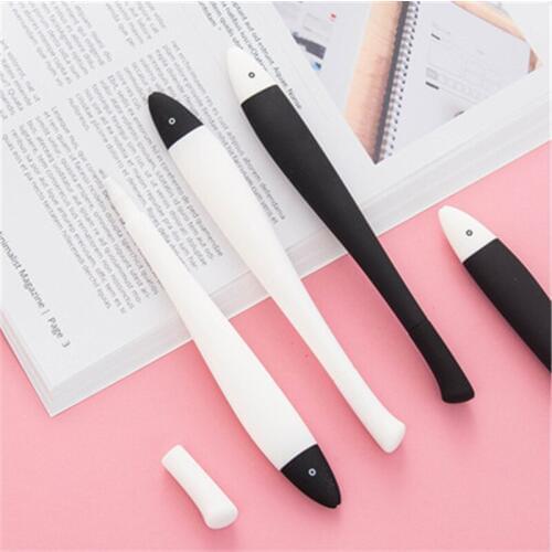 DL South Korean students creative small fresh fish shape of a black pen, neutral 0.5mm Office Exquisite office supplies