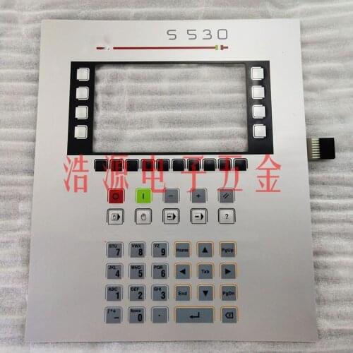 For Yisa system bending machine operation panel membrane S530 button membrane switch