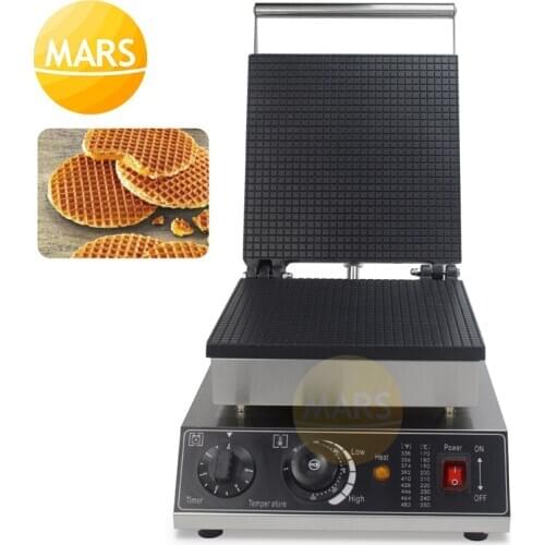 Electric 110V/220V Crispy Egg Roll Maker Waffle Baking Pan Ice Cream Cone Baker Machine for Kitchen Non Stick Waffle Cake Oven
