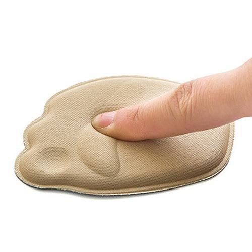1Pair Foot Care Sponge 4D Forefoot Front Pad Half Insoles Anti Slip Cushion Pads Protection Foot Pad Shoe Sticker Inserts