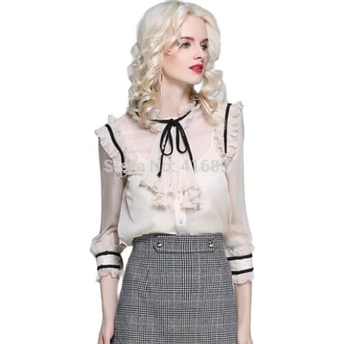 Прозрачные блузки KUYISHINI China At AliExpress