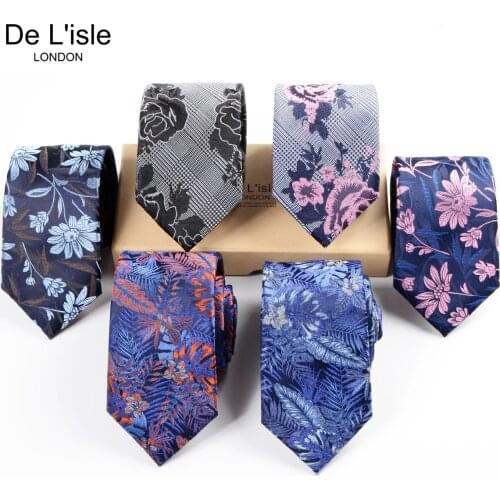 Hamocigia Fashionable Mens 100% Silk Paisely Woven Jacquard Necktie