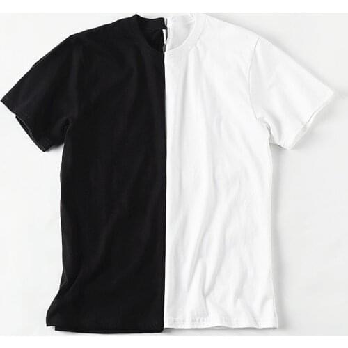 MRMT 2021 Brand New 100% Cotton T-shirt Mens Solid Color Round Neck Half Sleeve Loose Casual T-shirt Bottoming Shirt Men