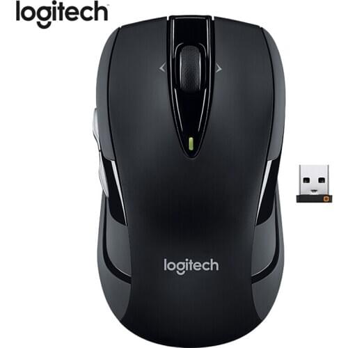 Logitech M546 Wireless Mouse Universal Office Mouse Home Using with 2.4GHz Optical 95.5g for PC/Laptop Gamer 90% New