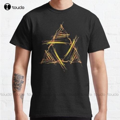 New Triforce Classic T-Shirt Cotton Tee Shirt S-5Xl