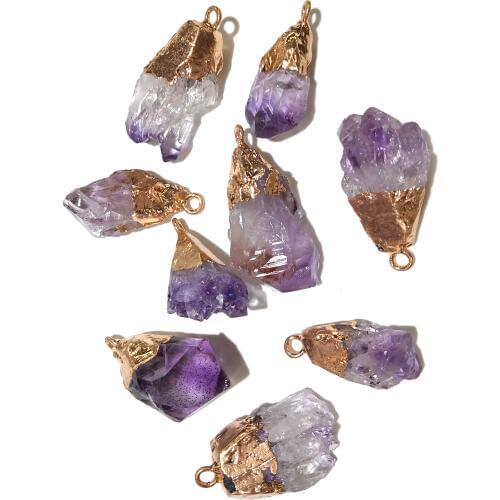 Natural Stone Pendant Irregular Shape Pendants Fashion Jewelry DIY Necklace Accessories for Jewelry Making Supplies 25x17mm